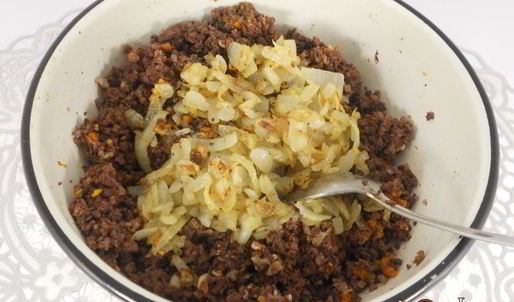 блинчики со свиным сердцем и легкими