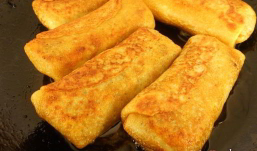 блинчики со свиным сердцем и легкими