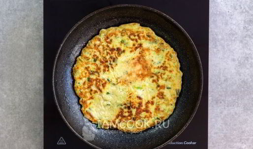 блины из кабачков с сыром и зеленью