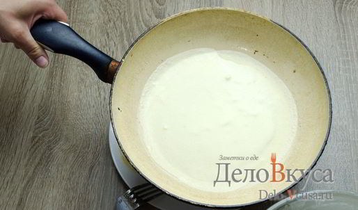 блины на кефире