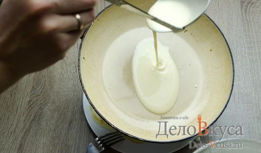 блины на кефире