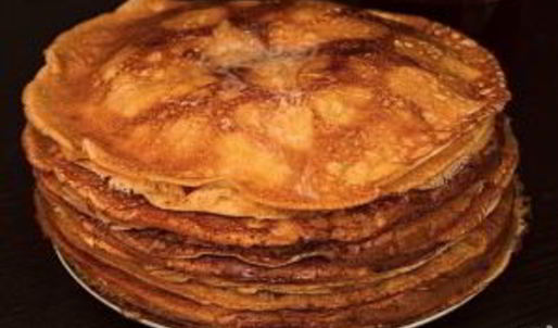 блины на керамической сковороде