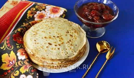 блины на кислом молоке без яиц