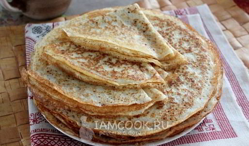 блины на кулеше