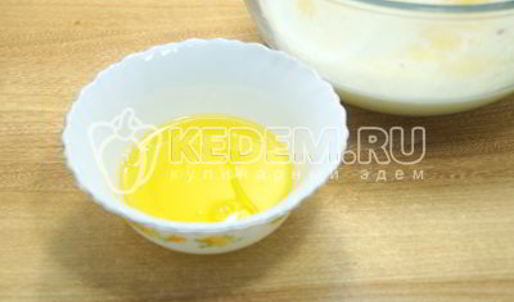 блины на молоке с творогом