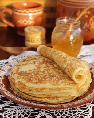 Блины на топленом молоке
