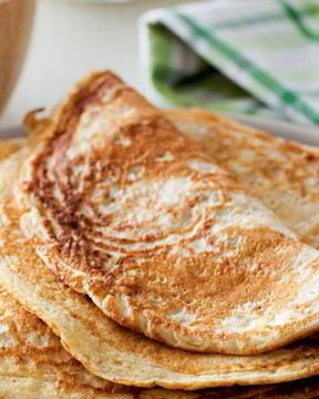 Блины с гречневой кашей