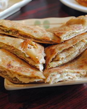 Блины с курицей и сыром