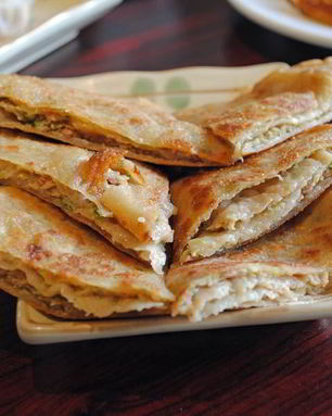 Блины с курицей и сыром