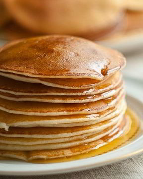 Блины с медом