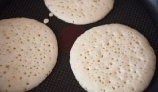 блины с медом