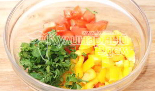 блины с овощной начинкой