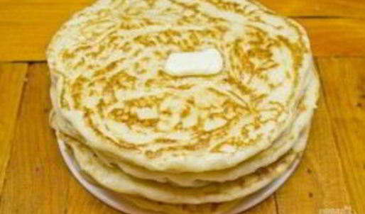 блины толстые на молоке