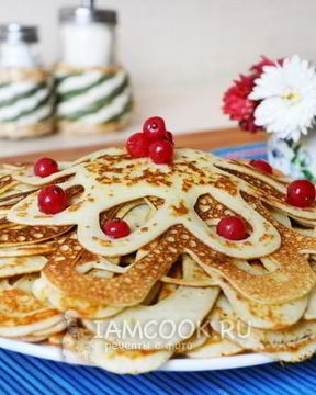 Блины в бутылке