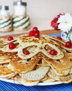 Блины в бутылке