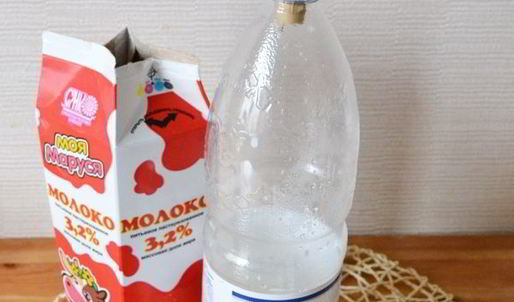 блины в бутылке