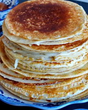 Быстрые пышные блины