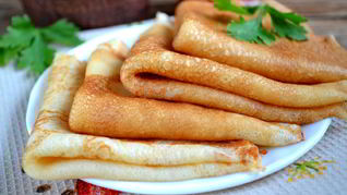 Блины на кипятке