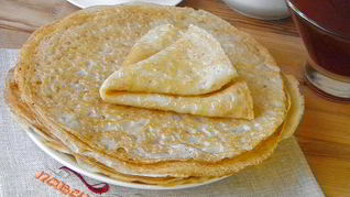 Блины на молоке