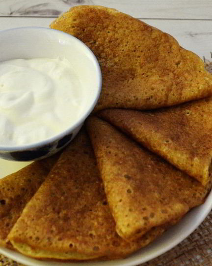 Рецепт диетических блинчиков