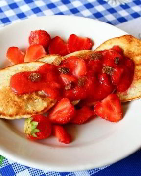 Диетические панкейки овсяные