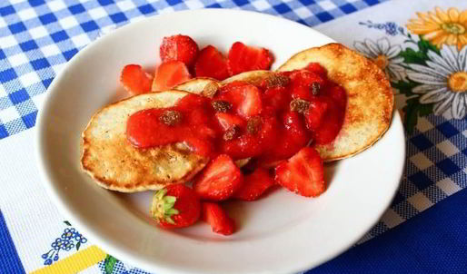 диетические панкейки овсяные