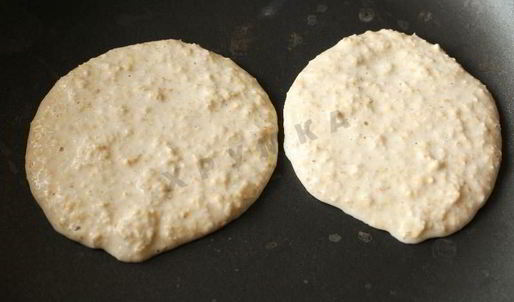 диетические панкейки овсяные