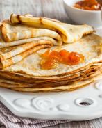 Домашние тонкие блинчики