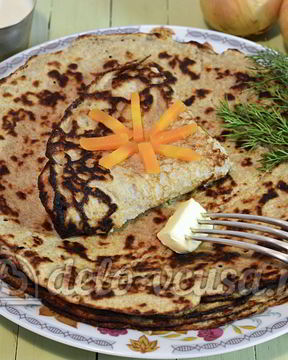 Луковые блины