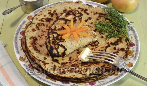 луковые блины