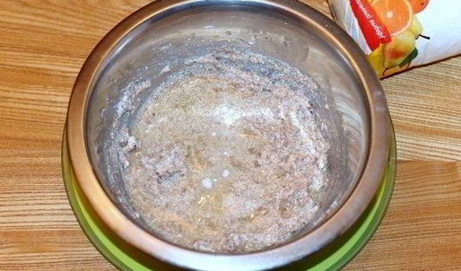 молочные блинчики из ржаных отрубей