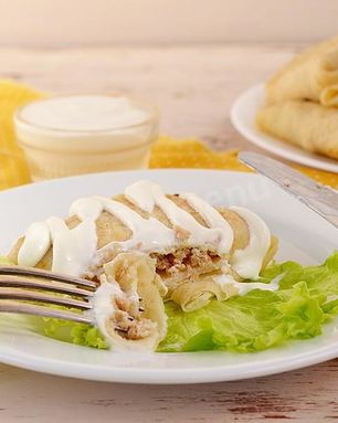 Налистники с мясом