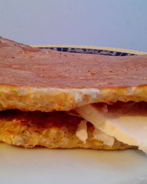 Овсяноблин с адыгейским сыром