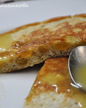 Овсяноблин с изюмом