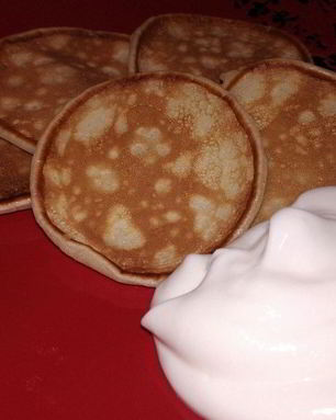 Панкейки на кефире 2,5%