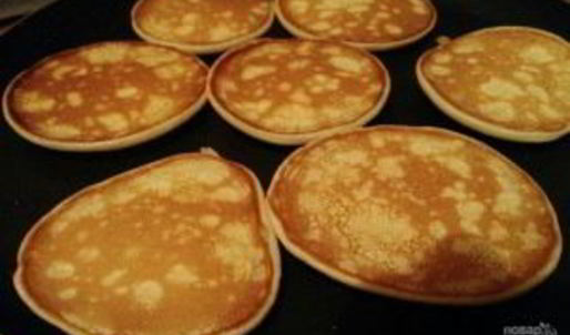 панкейки на кефире 2,5%