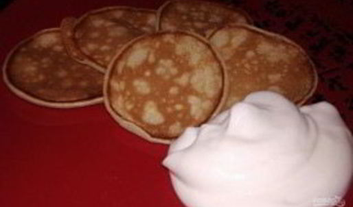 панкейки на кефире 2,5%