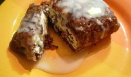 шоколадные блинчики с творогом