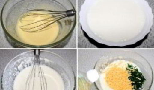 сырные блинчики с петрушкой