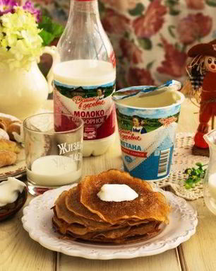 Тонкие гречневые блинчики без дрожжей