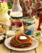 Тонкие гречневые блинчики без дрожжей