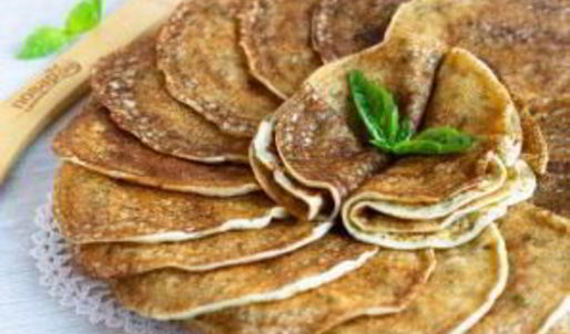 творожные блины с зеленью