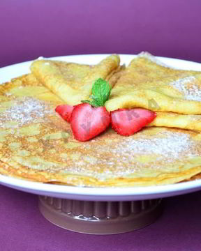 Тыквенно-апельсиновые блины