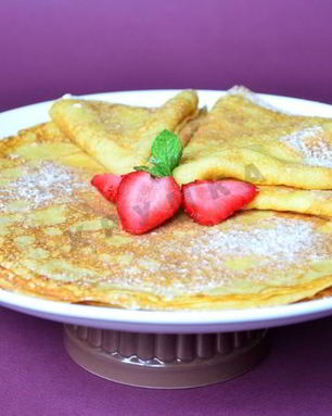 Тыквенно-апельсиновые блины