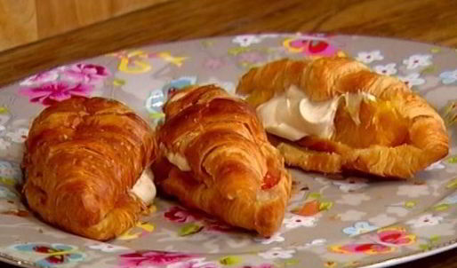 ароматные цитрусовые круассаны