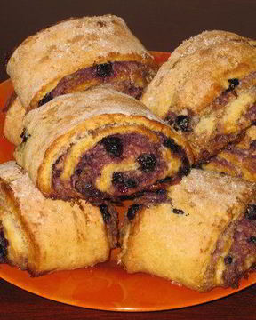 Булочка Черничный привет с Селигера