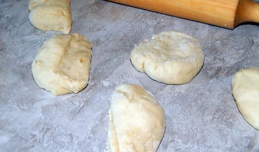 булочки на сковороде