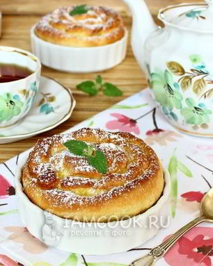 Булочки с лимонной начинкой