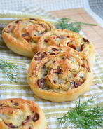 Булочки с лисичками