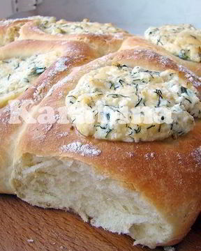 Булочки с сыром и творогом